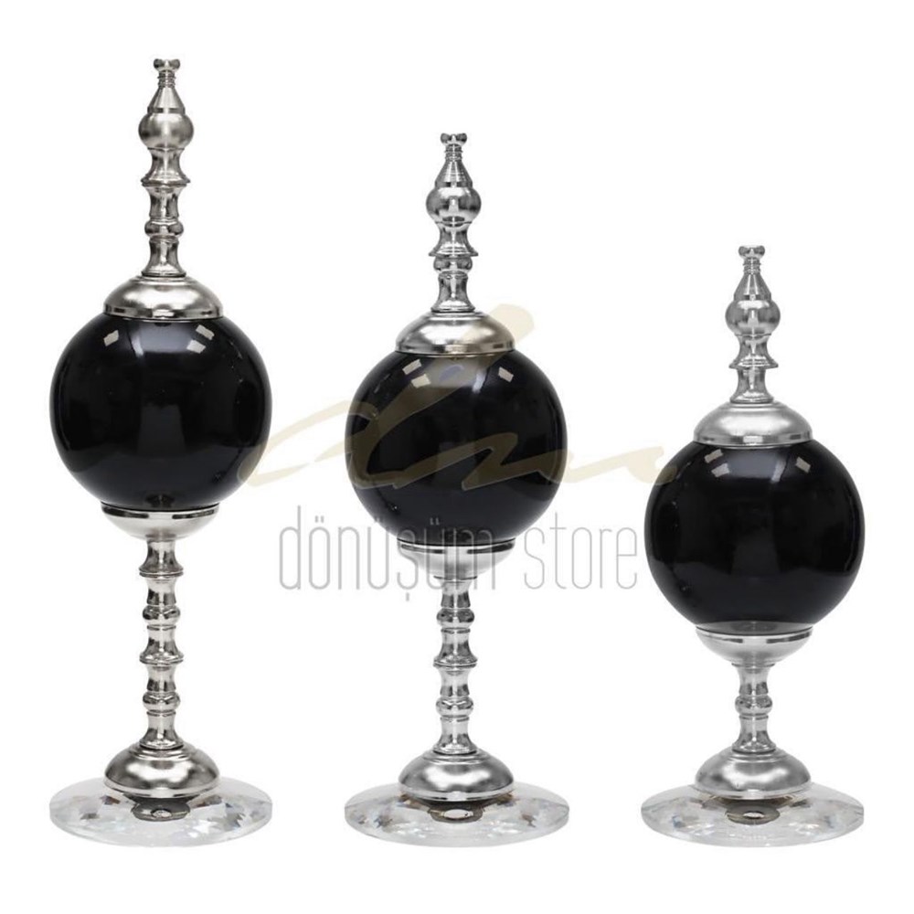 Set of 3 in Crystal Kurezde